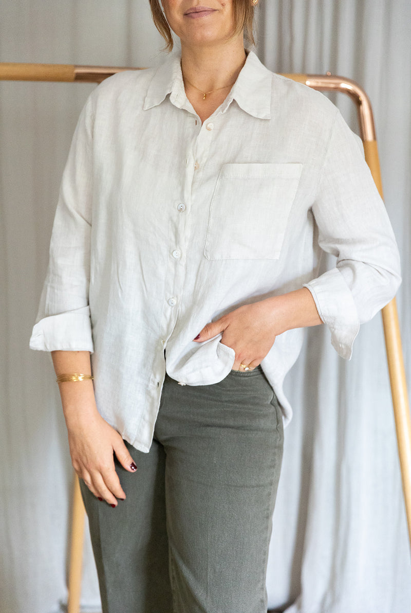 Linen Shirt | Sand