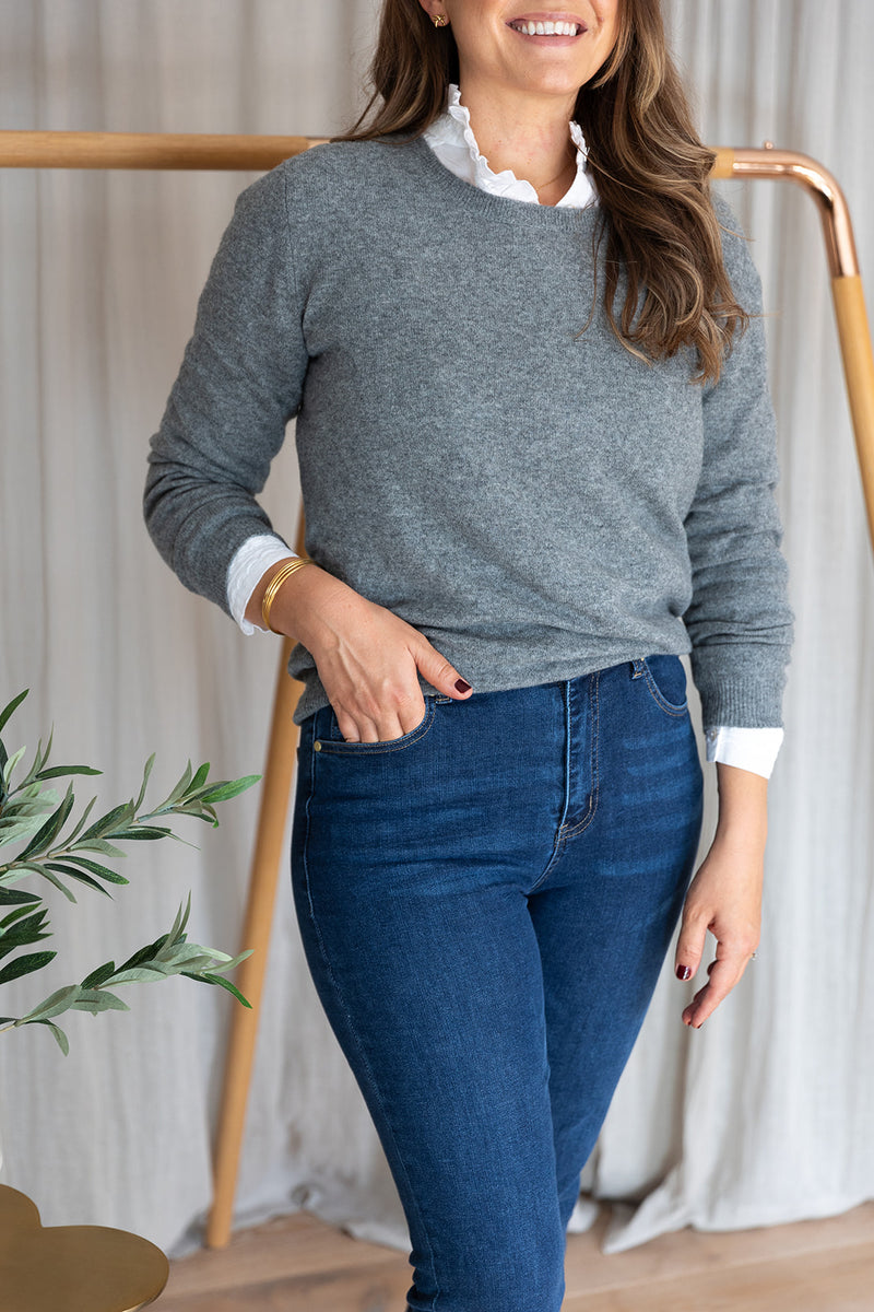 Cashmere Jumper | Grey