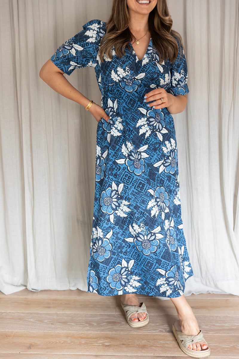 Desma Dress | Blue