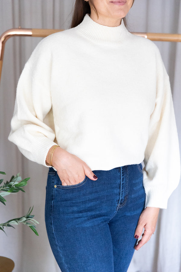 Monica Jumper | Ecru