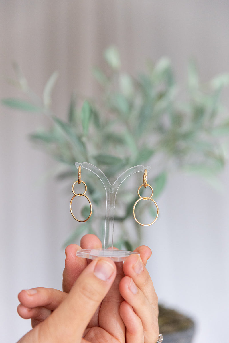 Double Hoop Earrings